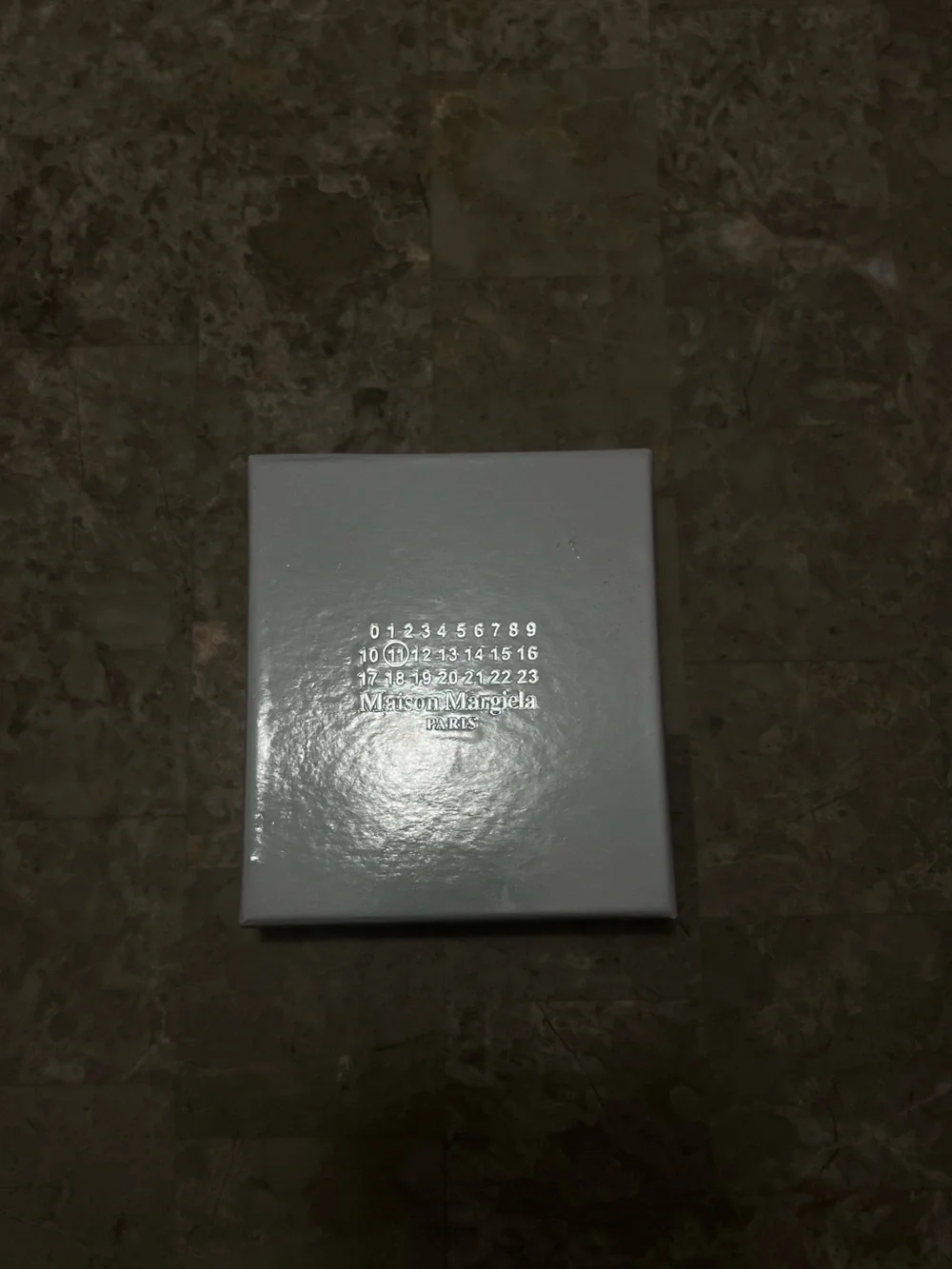 Maison Margiela Black leather wallet